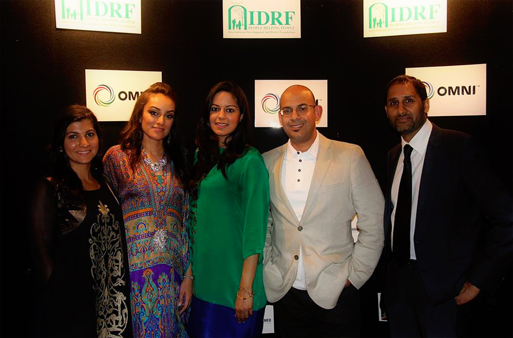 Noman with IDRF YPC