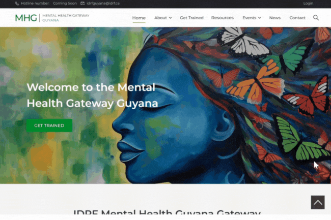 IDRF Mental Health Guyana LMS